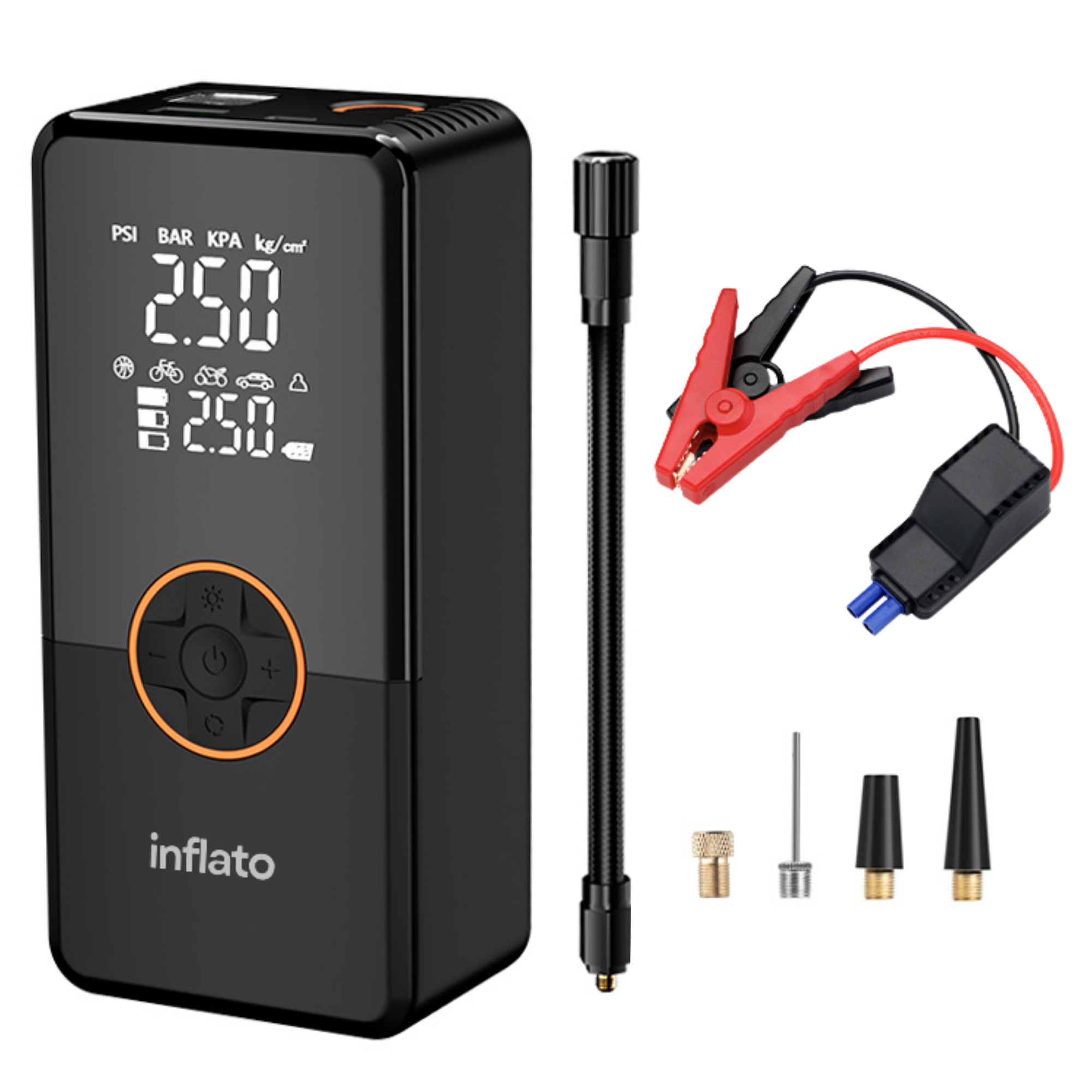 Inflato Drive™ | 1000A Portable Jump Starter & 150PSI Air Pump